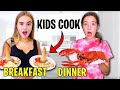 KIDS COOK FOR 24 HOURS! *BAD IDEA!!