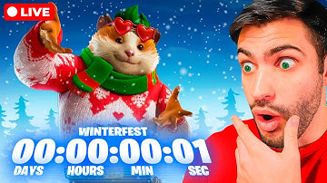 🔴 Fortnite WINTER FEST *UPDATE* OUT NOW! (FREE SKINS, NEW MAP, & MORE)