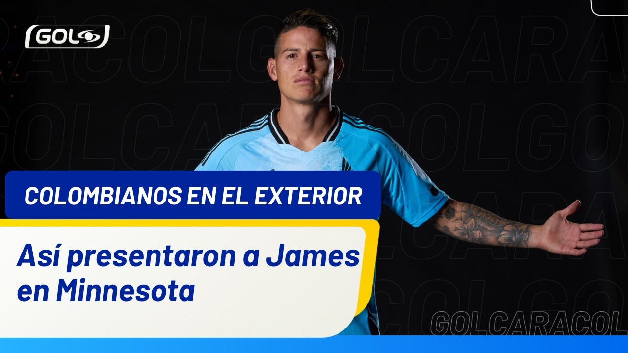 James Rodríguez ES NUEVO JUGADOR de Minnesota United; ASÍ lo presentaron