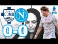 😴SOPORIFERA!! PAREGGIO AMARO! RRAHMANI, BUONGIORNO E MILINKOVIC SAVIC I MIGLIORI!👏🏻🩵COMO-NAPOLI 0-0!