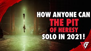 Destiny 2: How ANYONE Can Solo Pit Of Heresy And Why Everyone Should!