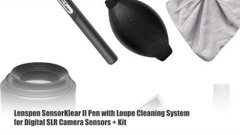 Lenspen SensorKlear II Pen with Loupe Cleaning System for Digital