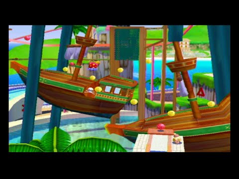 Super Mario Sunshine - Red Coins Of The Pirate Ships (Pinna Park)