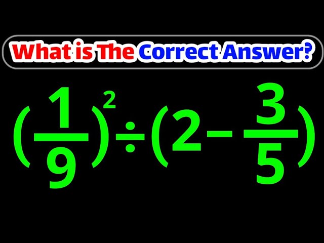 PEMDAS Order of Operations Rule
