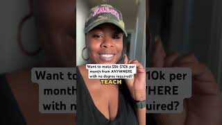 Learn to make $5k - $10k per month from ANYWHERE - FREE CHALLENGE