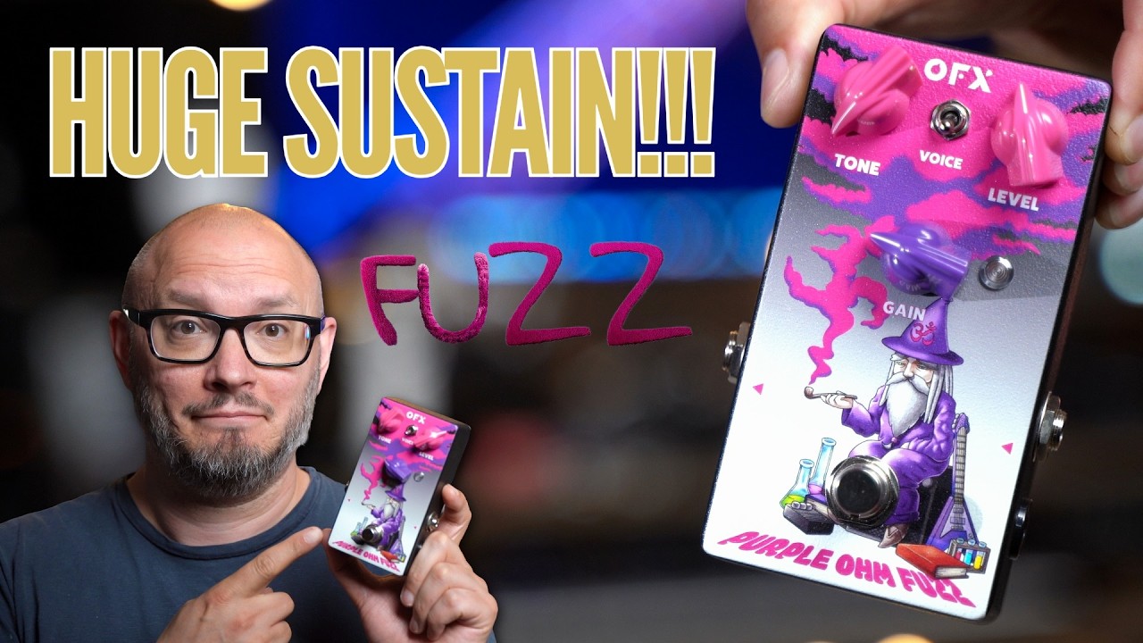 Video thumbnail: Video of Purple Ohm Fuzz Pedal