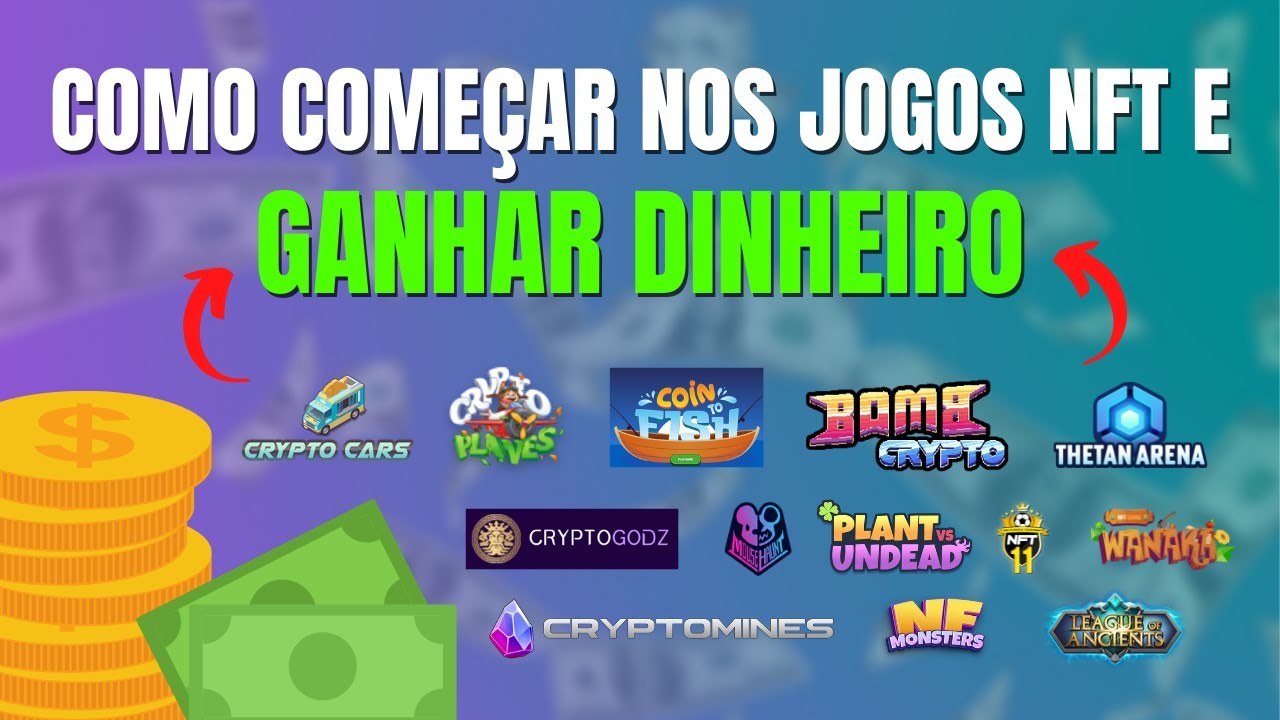 COMO COMEÇAR NOS JOGOS NFT! GUIA COMPLETO PASSO A PASSO PARA INVESTIR E GANHAR DINHEIRO