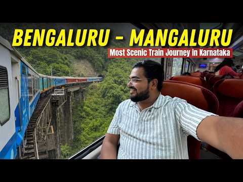 SCENIC VISTADOME train journey in Shiradi Ghat | Bengaluru to Mangaluru