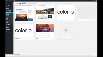 How to install and activate Shapely WordPress theme by Colorlib
