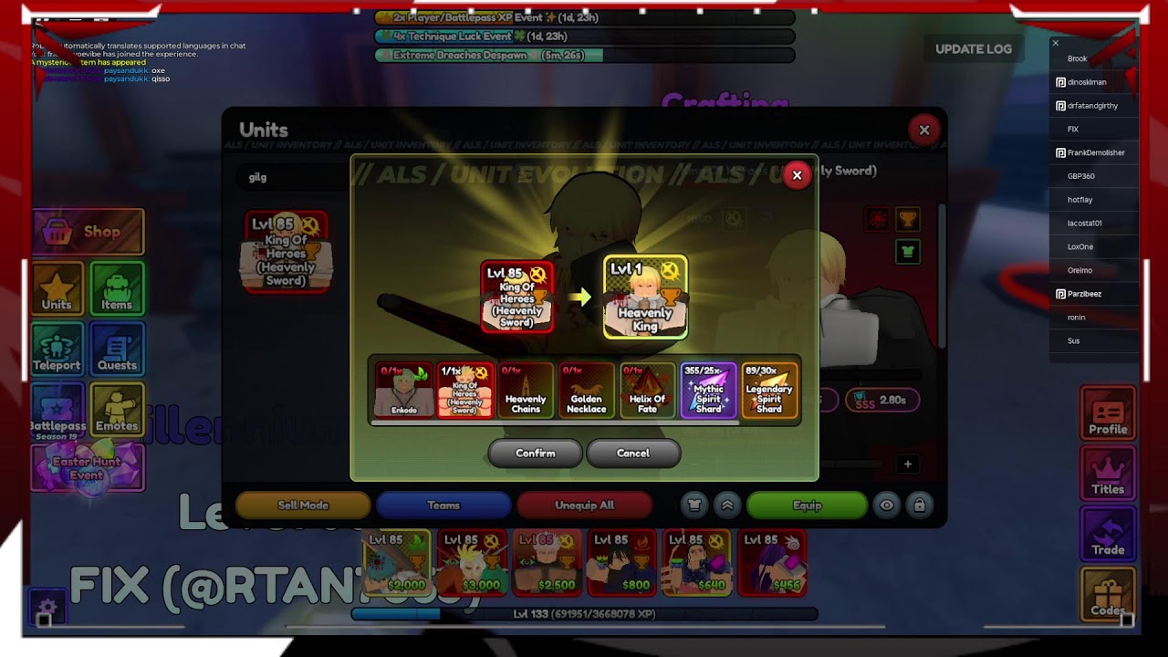 A:S new fate update and Gilgamesh godly LIVE