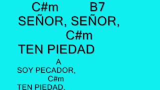 Video thumbnail of "SEÑOR  TEN PIEDAD, SOY PECADOR  CANTO PARA MISA"