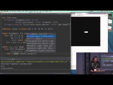 Game of Life in ClojureScript | Tero Parviainen | ReactiveConf 2015