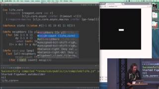 Game of Life in ClojureScript | Tero Parviainen | ReactiveConf 2015