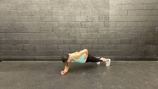 Single Arm Forearm Plank