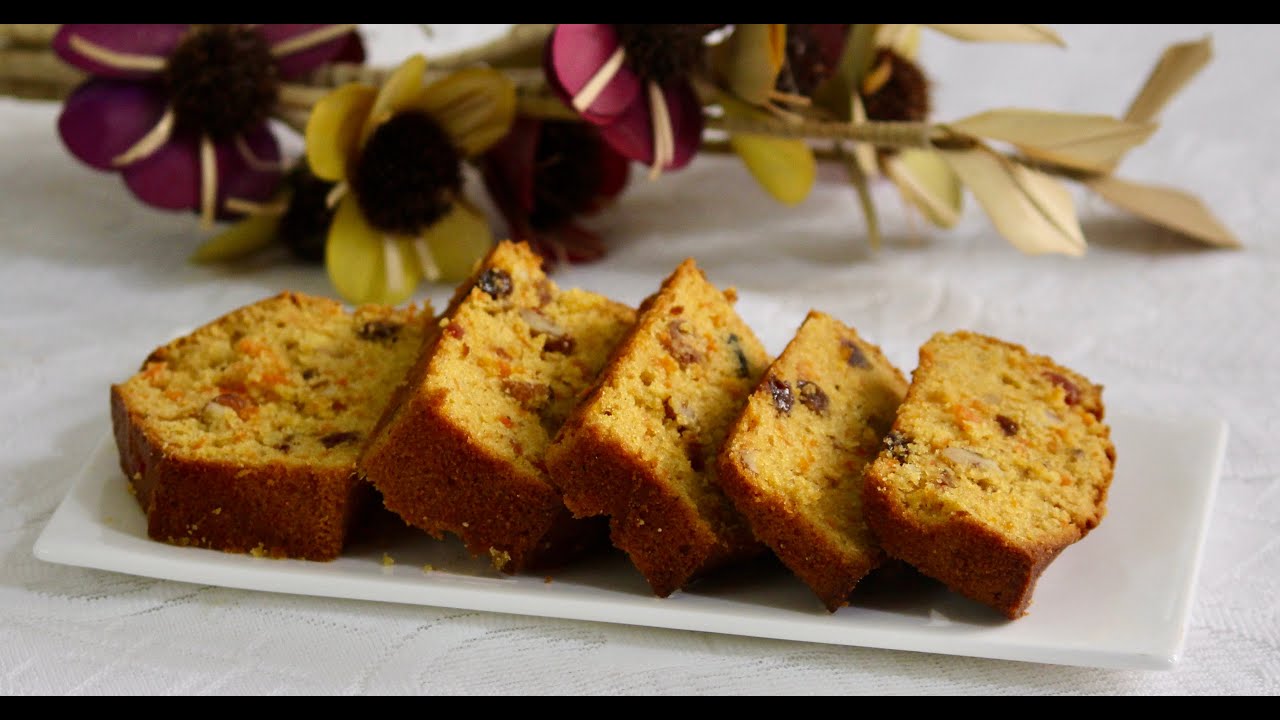 Carrot Cake/ Carrot Cake Recipe/ Carrot Dry Fruit Cake/ Fruit Cake