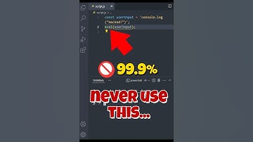 🚨🚫 Never Use this in JavaScript — Here’s Why! #coding#javascript #interview #dsa