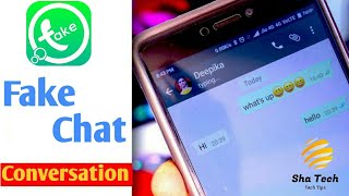 How to Make fake WhatsApp Chat Conversation | in any android mobile screenshot 3