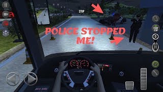 Bus Simulator : Ultimate | Police Stopped Me! | iOS / Android Mobile Gameplay Bus Simulator : Ultimate | Police Stopped Me! | iOS / Android Mobile Gameplay