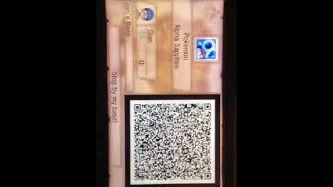 ORAS secret base qr!