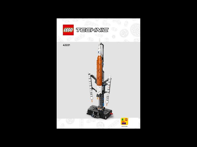 LEGO 42221 Instructions | Technic | NASA Artemis Space Launch