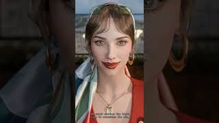 Genevieve at Sunset — A Moment that Feels Real | J1atelier #3dfashion #clo3d #virtualfashion