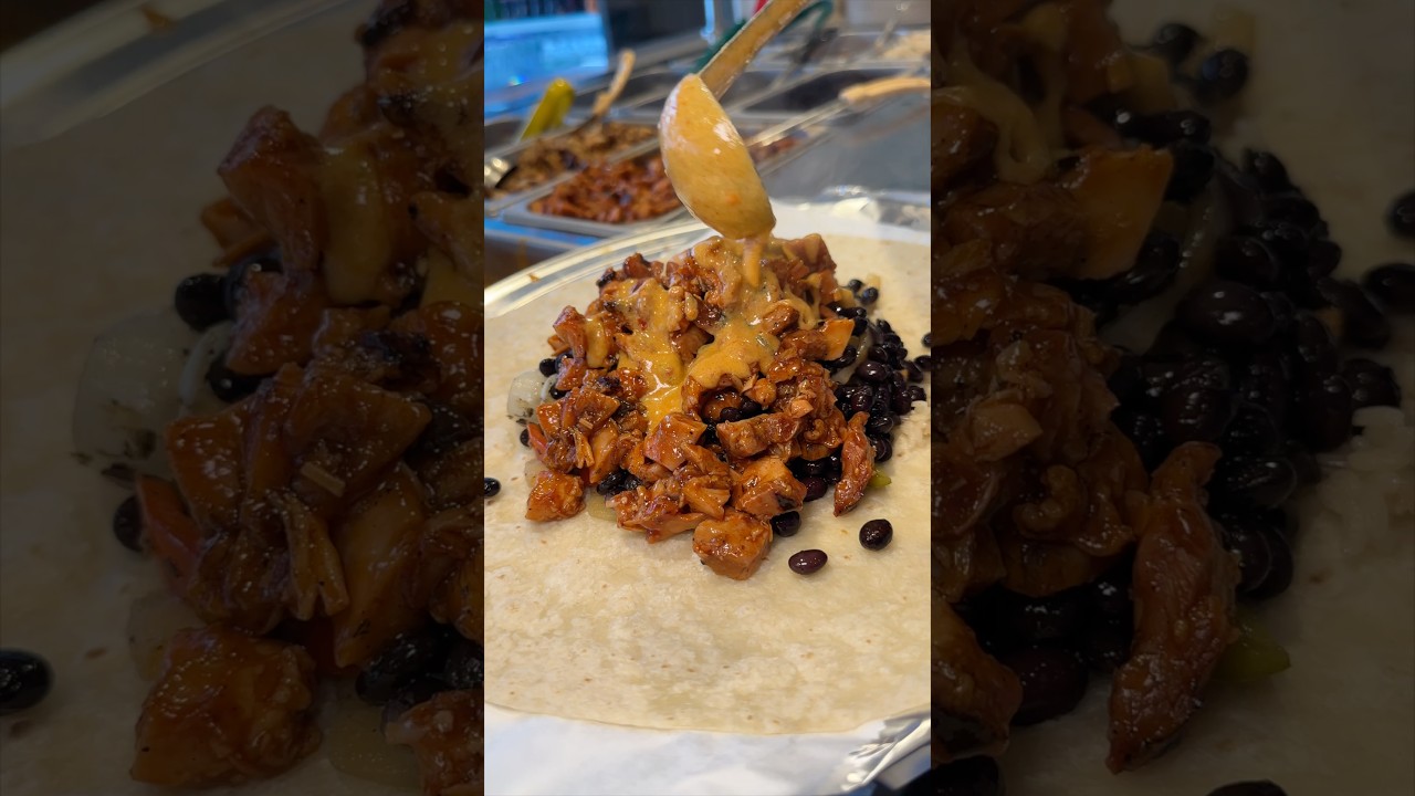LOADED HONEY CHIPOTLE CHICKEN BURRITO from Tacobee’s Mexican Grill Staten Island NYC!  #DEVOURPOWER