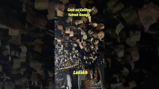 Cash On Ceiling | Taktok Gompa | Ladakh #Incredibleindia #Discoverladakh #Ladakhdairies #Travel