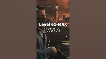 Vanguard Weapon XP Per Level