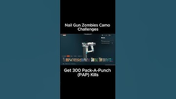 Nail Gun Zombies Camo Challenges #blackops6 #callofduty