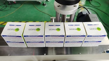 Auto sticker two corners labeling sealing machine for box with small transparent labels