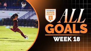 All Goals of Week 18 | GAINBRIDGE SUPER LEAGUE