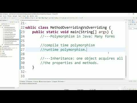 Difference between inheritance and polymorphism | Java tutorial for beginners part 13.