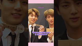 Jin Skillfully Helped Jungkook Get The Pen Back From The President ✍️😂 #shorts #jin #jungkook