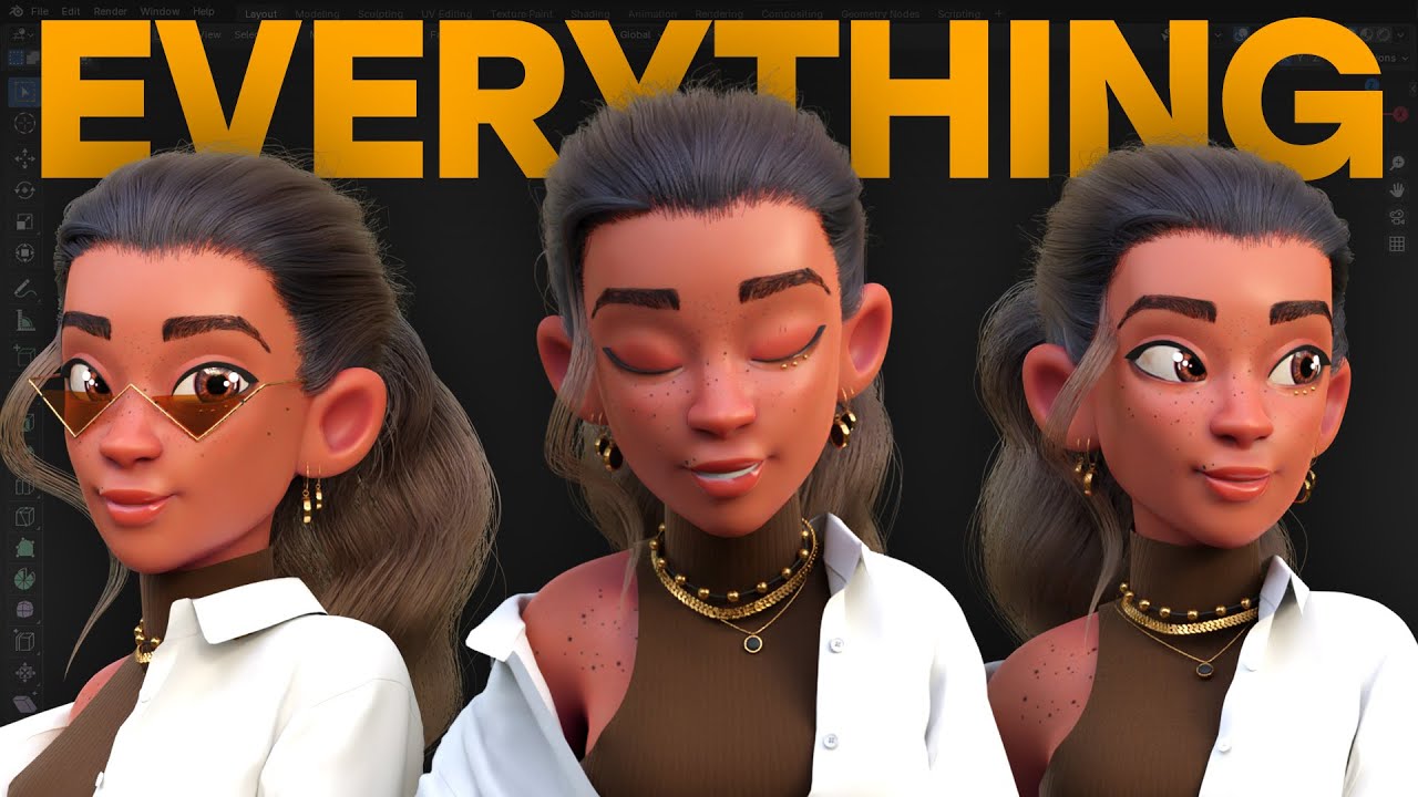 50 приемов моделирования персонажей, которые сделали меня профессионалом