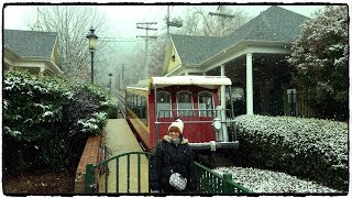 Snowing on the Incline Railway | Lookout Mountain Tennessee Snowing on the Incline Railway | Lookout Mountain Tennessee