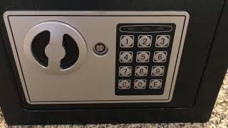 How to operate and set code for jugreat safe box