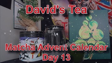 24 days of December - DAVIDs Matcha Advent Calendar - Day 13