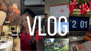 WEEK IN THE LIFE OF A NURSING STUDENT | Senior Year, Parties, Advice &amp; More