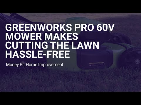 Greenworks Pro 60V Mower Makes Cutting the Lawn Hassle-Free