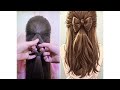 1 Minute Hairstyle Tutorial | Perfect Everyday Hair Look #Bun #HairTutorial #pony #HairHack #halfup