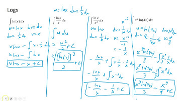 6.3 Integration by Parts Practice