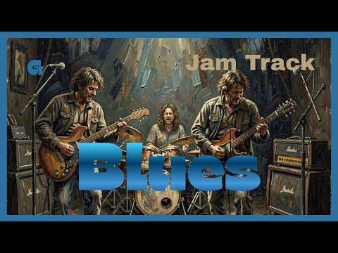 Standard 12 Bar Slow Swing 12/8 Blues Bass Jam Track For Upright & Electric Bass Guitar!