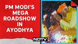 PM Modi In Ayodhya | PM Modi's Mega Roadshow In Ayodhya After Ram Temple Visit