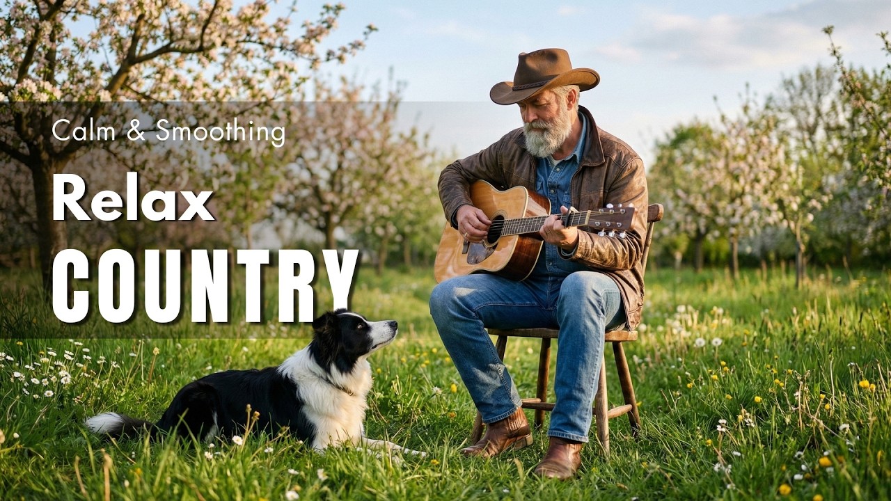 【Country Relax 295】Calm Playlist / for Relax / Work / Pop / Ballad / Study / Coffee 🤠🎶