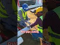 PVC pipe cutting ⚡🪛 #ytshorts #dailyvlog #kashifelectricianvlogs