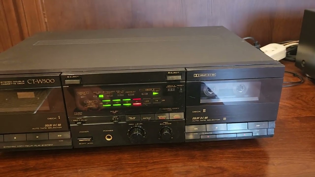 Pioneer CT-W500 - YouTube