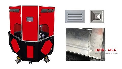 Aluminum Air Vent diffuser Welding Machine