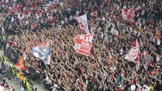 Amazing atmosphere created by delije ultras in the euroleague
basketball match at kombank arena belgrade! more of my videos from
other games i...