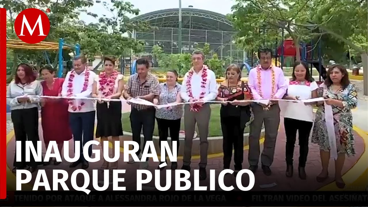 Rutilio Escandón, gobernador de Chiapas, inaugura un nuevo parque en ...