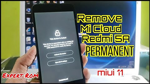 REDMI 5A MIUI 11 UNLOCK REMOVE MI CLOUD PERMANENT (MADE IN INDONESIA ONLY)